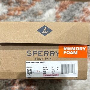 Sperry Pier View Core White Sneakers